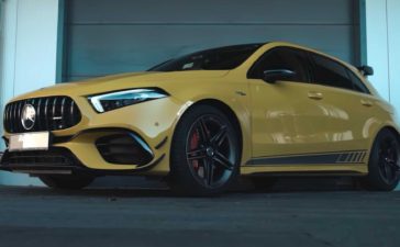 Mercedes-AMG A45 S Hits The Autobahn