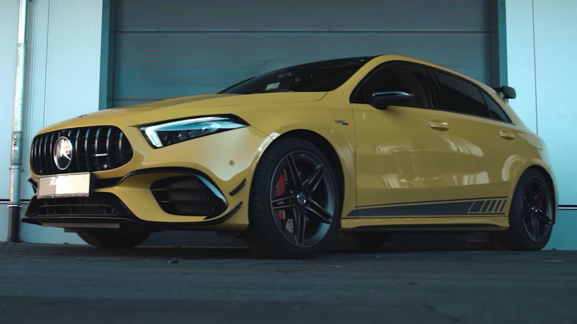 Mercedes-AMG A45 S Hits The Autobahn