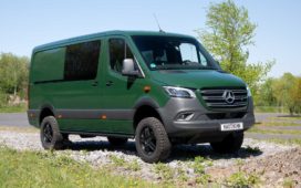 Modded Mercedes-Benz Sprinter Off-Road Ready