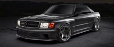 renntech goes for the king of restomods with mercedes sec v12 widebody aka sledgehammer 2