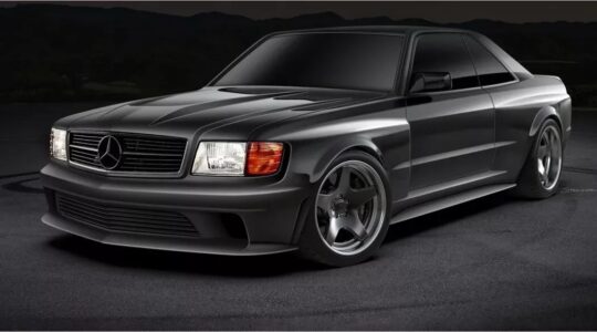 renntech goes for the king of restomods with mercedes sec v12 widebody aka sledgehammer 2