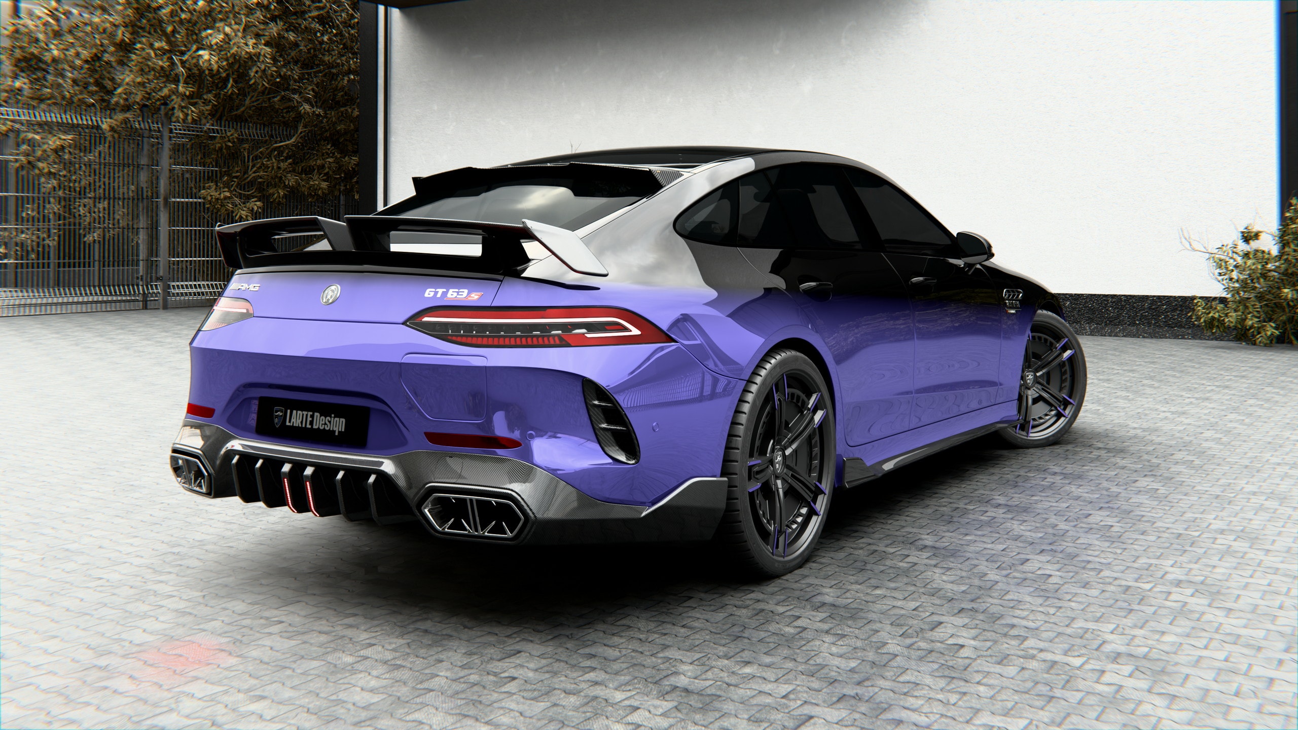 Mercedes AMG GT 4 Door by Larte Design (20)